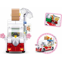 Sluban Girls Dream M38-B0993D Pizza vůz