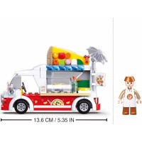 Sluban Girls Dream M38-B0993D Pizza vůz