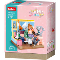 Sluban Girls Dream Mini Handcraft M38-B1016B Studovna