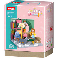 Sluban Girls Dream Mini Handcraft M38-B1016C Obývácí pokoj