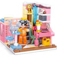 Sluban Girls Dream Mini Handcraft M38-B1016D Ložnice