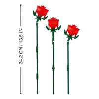 Sluban Flowers M38-B1121B Růže s Lilií