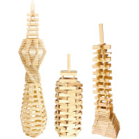 Jeujura Dřevěná stavebnice Técap Classic 200 dílů