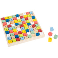 small foot Dřevěné sudoku barevné kostičky