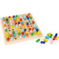 small foot Dřevěné sudoku barevné válečky