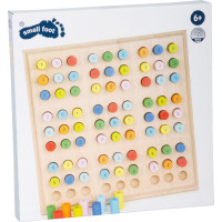 small foot Dřevěné sudoku barevné válečky