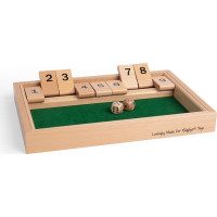 Bigjigs Toys Dřevěná hra Uzavřete kostky