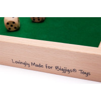 Bigjigs Toys Dřevěná hra Uzavřete kostky