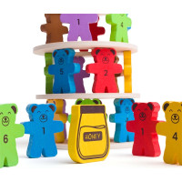 Bigjigs Toys Hra padající medvídci