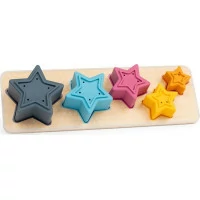 Bigjigs Toys Vkládací puzzle Hvězdy
