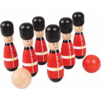 Bigjigs Toys Kuželky angličtí gardisti
