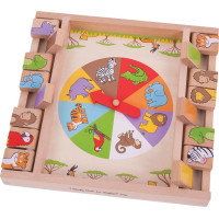 Bigjigs Toys Ruleta se zvířátky