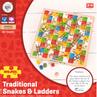 Bigjigs Toys Žebříky a hadi 2