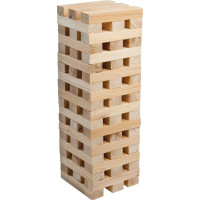 small foot Dřevěná hra velká Jenga natur