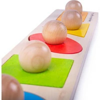 Bigjigs Baby Vkládací puzzle tvary