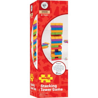 Bigjigs Toys Barevná Jenga