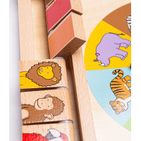 Bigjigs Toys Ruleta se zvířátky