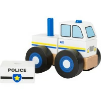 small foot Dřevěné skládací auto policie
