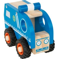 small foot Dřevěné policejní auto