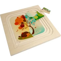 Hess Dřevěné puzzle roční období