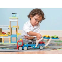 Le Toy Van Tahač s autíčky Race