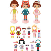 Vilac Magnetické oblékací puzzle Chloe