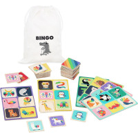 Vilac Dřevěné bingo duhová zvířata