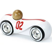 Vilac Dřevěné auto Streamline vintage bílé