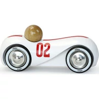 Vilac Dřevěné auto Streamline vintage bílé