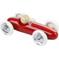 Vilac Dřevěné auto velké Grand prix vintage červené
