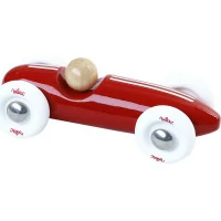 Vilac Dřevěné auto mini Grand prix vintage červené