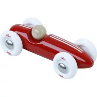 Vilac Dřevěné auto mini Grand prix vintage červené