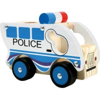 Bino Dřevěné auto policie