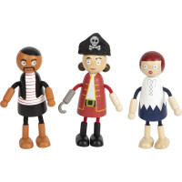small foot Ohebné panenky pirátské figurky