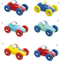 Vilac Dřevěné závodní mini auto 1 ks