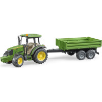 Bruder Traktor John Deere s valníkem