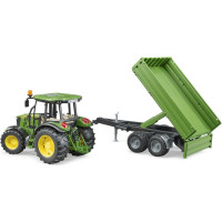 Bruder Traktor John Deere s valníkem