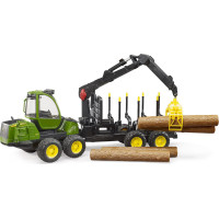 Bruder Přepravník na dřevo JOHN DEERE