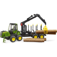 Bruder Přepravník na dřevo JOHN DEERE