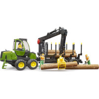 Bruder Přepravník na dřevo JOHN DEERE