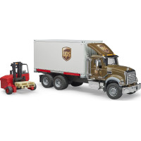 Bruder Nákladní auto Mack UPS s vysokozdvižným vozíkem