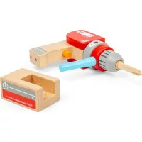 Bigjigs Toys Dřevěná vrtačka