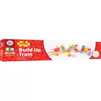 Bigjigs Baby Dřevěný vláček s nasazováním