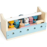 Bigjigs Toys Box na nářadí 2 v 1