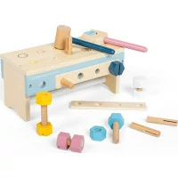 Bigjigs Toys Box na nářadí 2 v 1