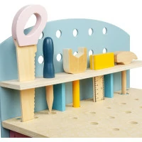 Bigjigs Toys Dětský pracovní stůl s nářadím