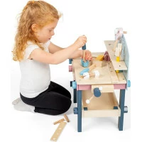 Bigjigs Toys Dětský pracovní stůl s nářadím