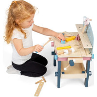 Bigjigs Toys Dětský pracovní stůl s nářadím