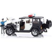 Bruder Jeep Wrangler Rubicon Policie