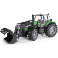Bruder Traktor Deutz Agrotron X720 s čelním nakladačem